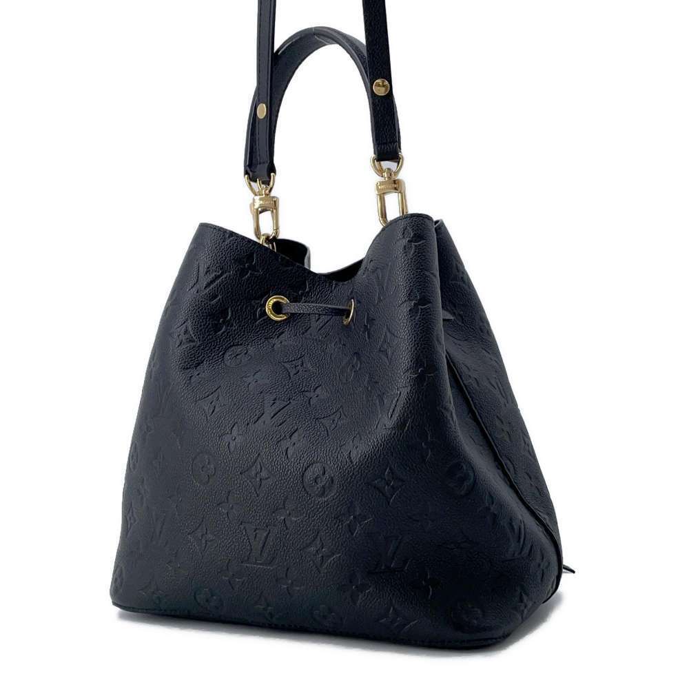 Louis Vuitton Shoulder Bag NeoNoe Monogram Empreinte Black